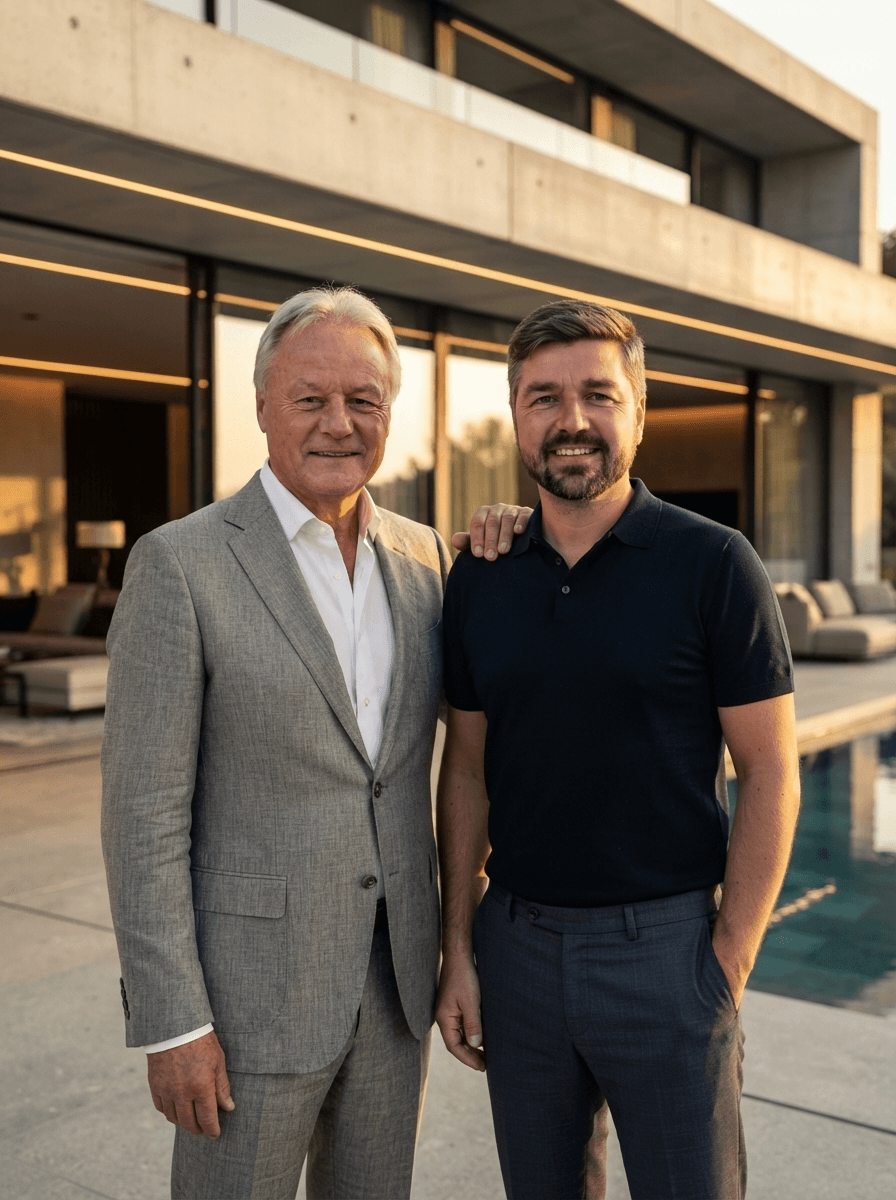 Johann Welter im Gespräch bei IMMAX Immobilienmanagement